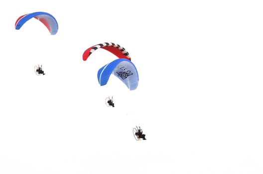 Motorized parachutes 01