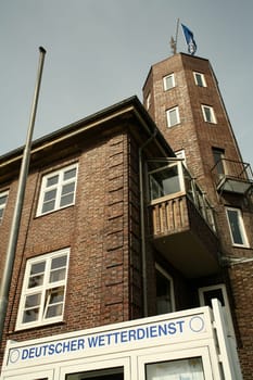 Building of the German Weather Service in Cuxhaven