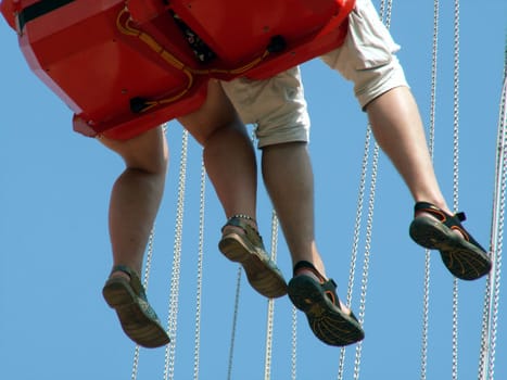 Dangle your legs