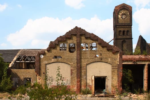 Factory ruins