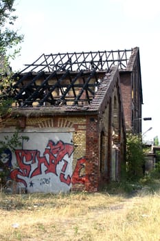 Fire ruins