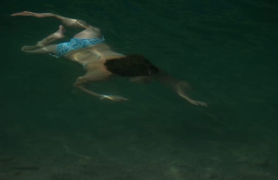 blurry figure