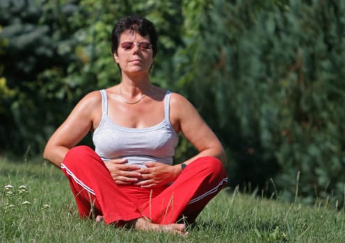 Yoga exercise