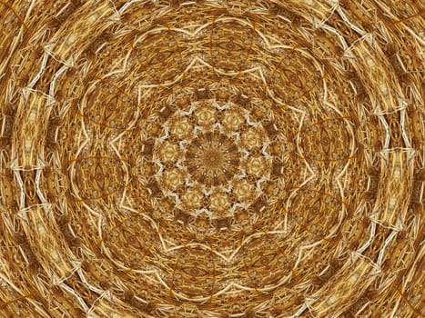 Straw Kaleidoscope