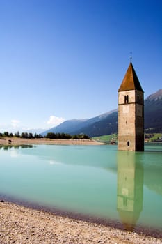 the tower in the lake II