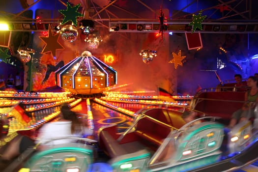 fast-paced ride