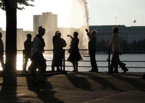 Alster walk