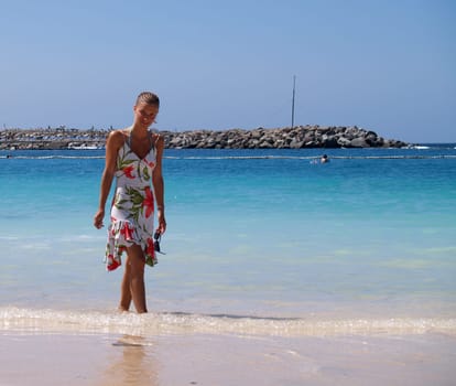 Walk on the beach