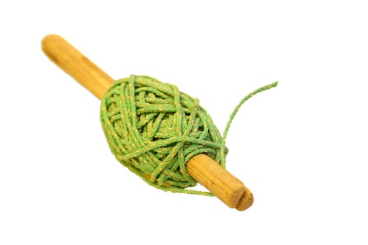 Coiled leash for gardening
