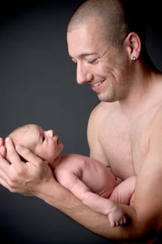 Father and son