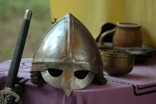 Short break in the knight's camp.