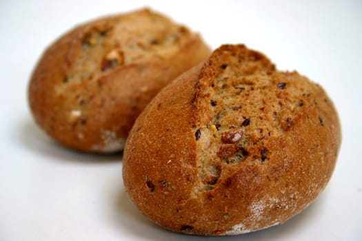 Whole grain rolls