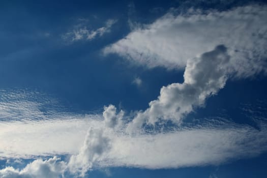 Clouds rising
