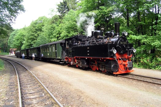 The locomotive was put into operation in 1897!