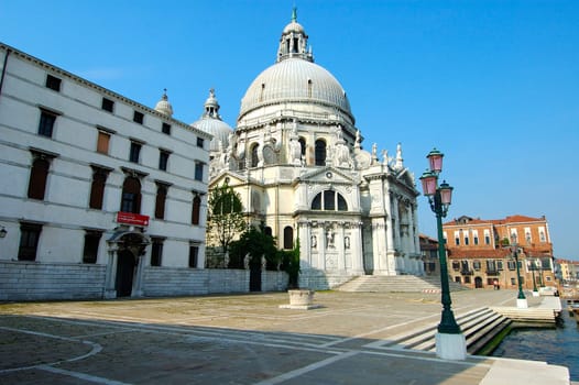Basilica of Santa Matia della Salute,Venice,Italy