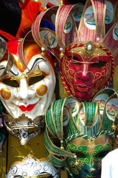 Venetian masks Venice Italy