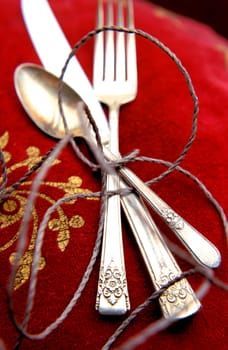 silver cutlery