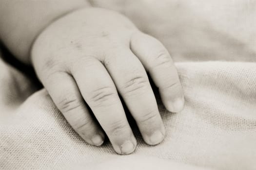 Baby hand