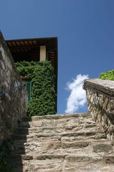 Upstairs