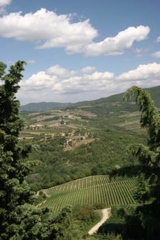 Tuscan countryside