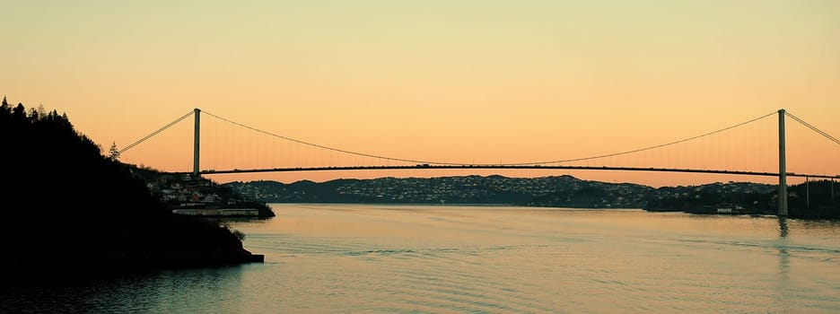 Another holiday memory. You drive through this bridge if you want to go to Bergen...!