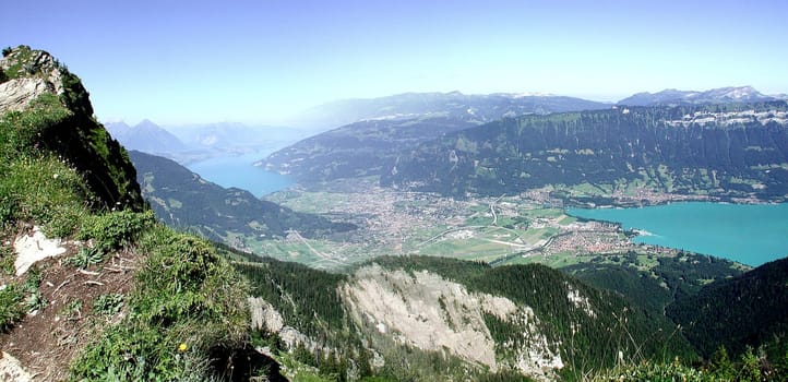 Panorama of Interlaken