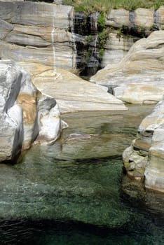 Beautiful but unpredictable. The Verzasca in the Verzasca Valley of the same name