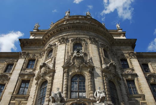 ... in Munich,from the east