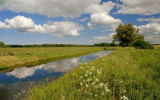 I prefer to spend my free time by bike in our meadows....!