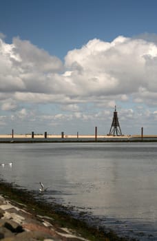The landmark of the North Sea resort of Cuxhaven