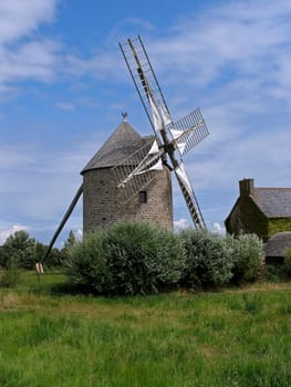 Brittany,Windmill