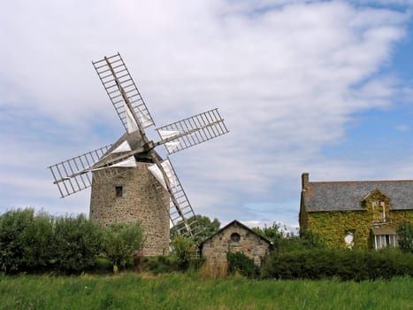 Brittany,Windmill