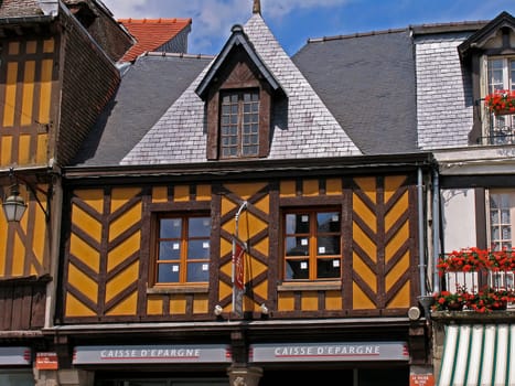 Dol-de-Bretagne,half-timbered house