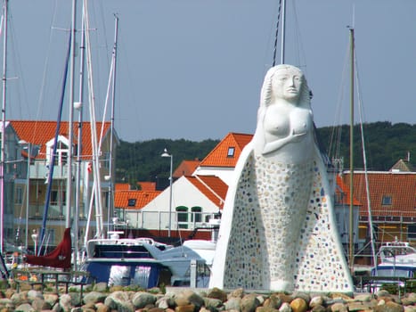 Woman by the sea