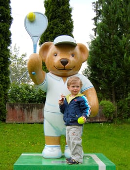 I want to be a big tennis crack