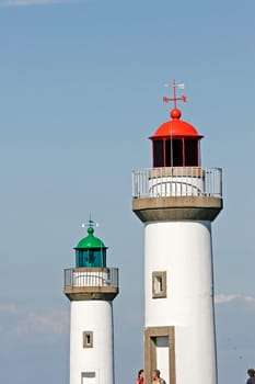 Belle-Ile,Le Palais,lighthouse in Brittany