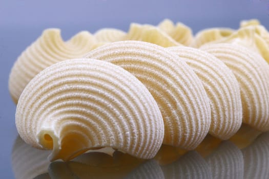 Tabletop,2 types of pasta