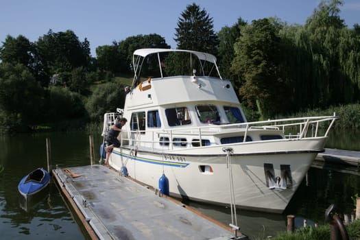 Holidays on the boat