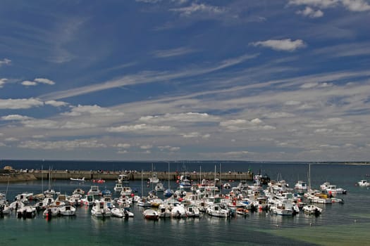 Pointe de Trevignon,In the harbour