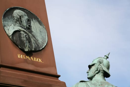 Memorial to the german-French War of 1870/71 in Bad pyrmont (Lower Saxony)