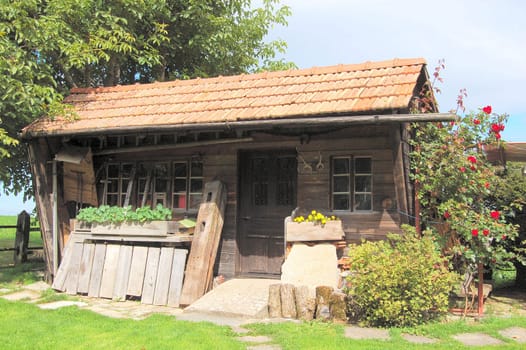 Associated tool shed