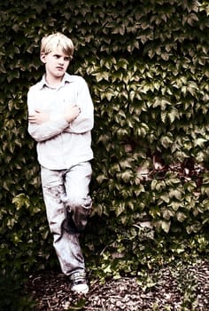 Outside