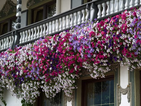 Bavarian-style balcony