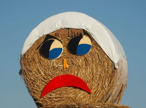 Straw face negative