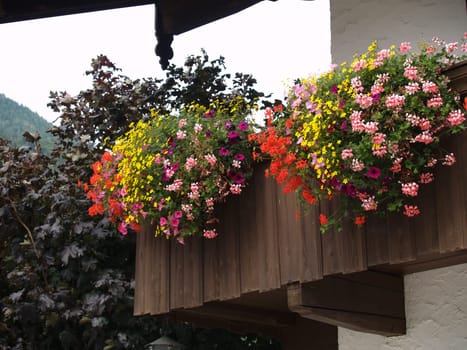 Bavarian-style balcony