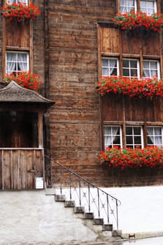 Flower façade