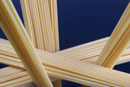 Spaghetti arranged differently