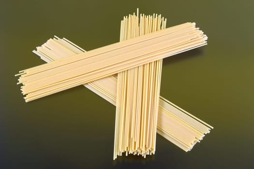 Spaghetti arranged differently