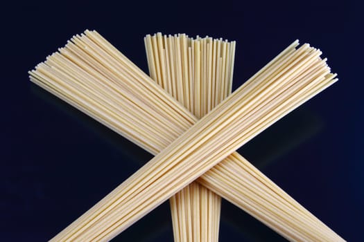 Spaghetti arranged differently
