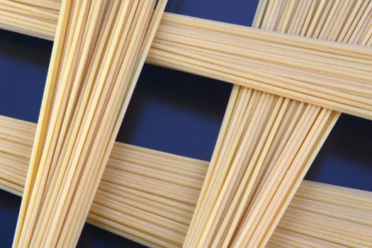 Spaghetti arranged differently